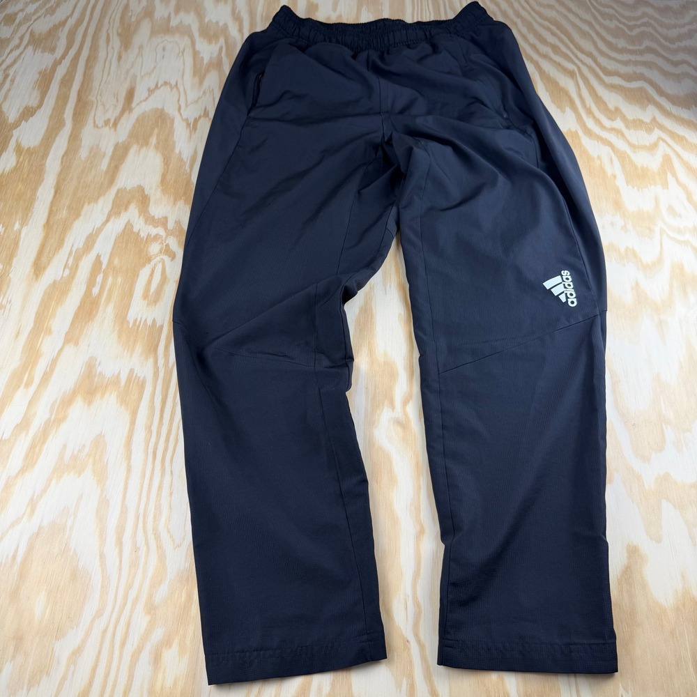 Adidas Aeroready Mens Black Training Pants HN8529 Ripstop Joggers Size M